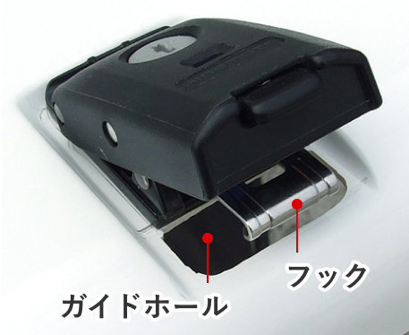 MLボックス(ガイドホール、フック)